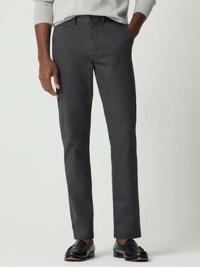 J Crew Factory men’s Straight-fit original chino pant gray Size 31 X 30 NWT